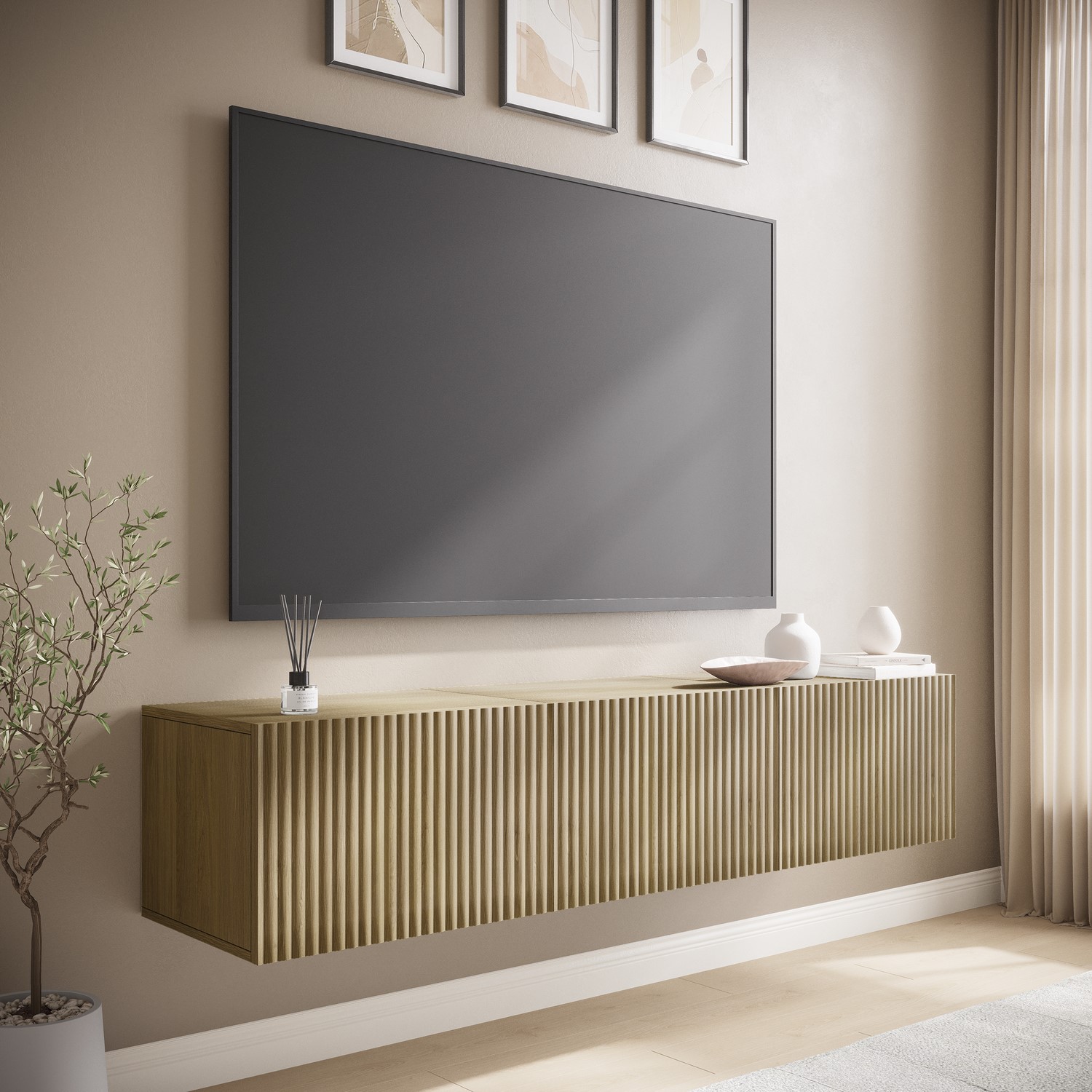 Jordan Floating TV Stand 3 Jordan Floating TV Stand - Image 3