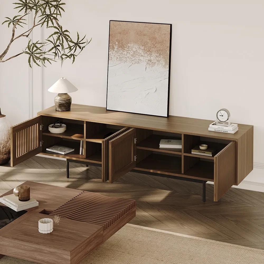 Kganya Mid-Century TV Stand 2 Kganya Mid-Century TV Stand - Image 2