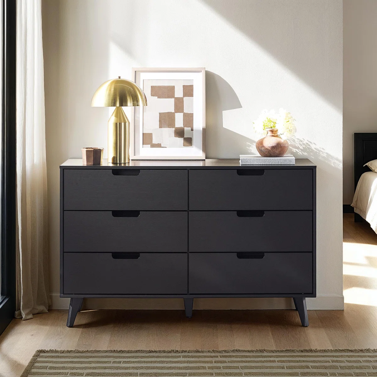Cassaro 6 Drawer Dresser 3 Cassaro 6 Drawer Dresser - Image 3
