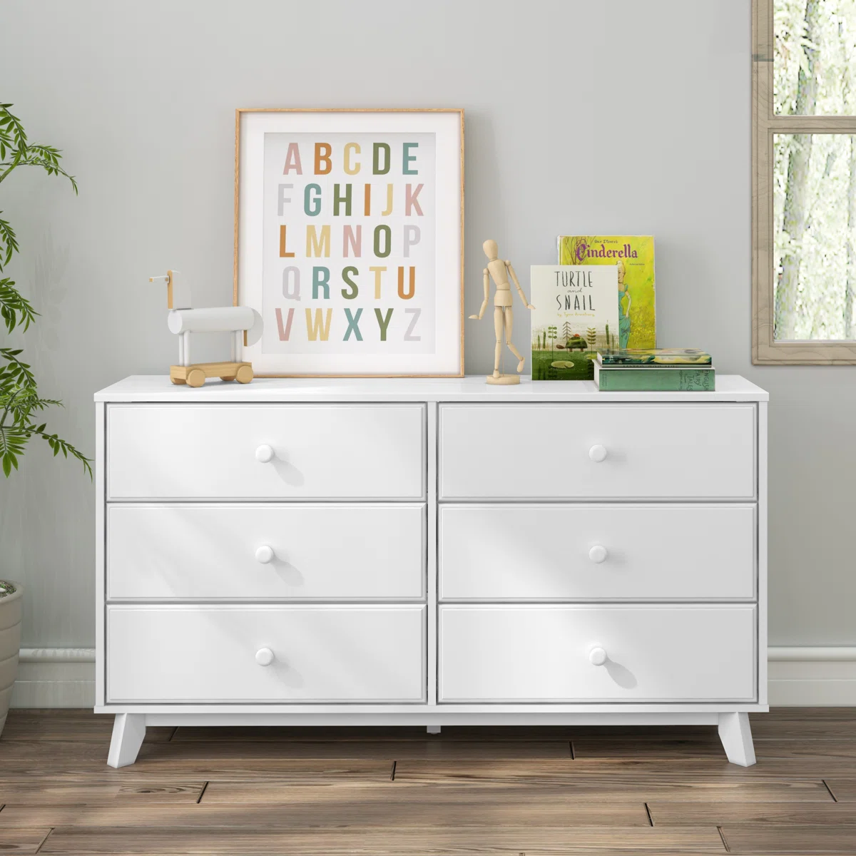 Renata 6 Drawer Dresser 2 Renata 6 Drawer Dresser - Image 2