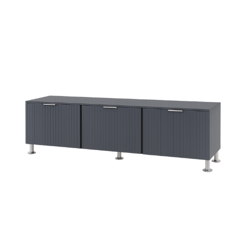 Slated TV Stand