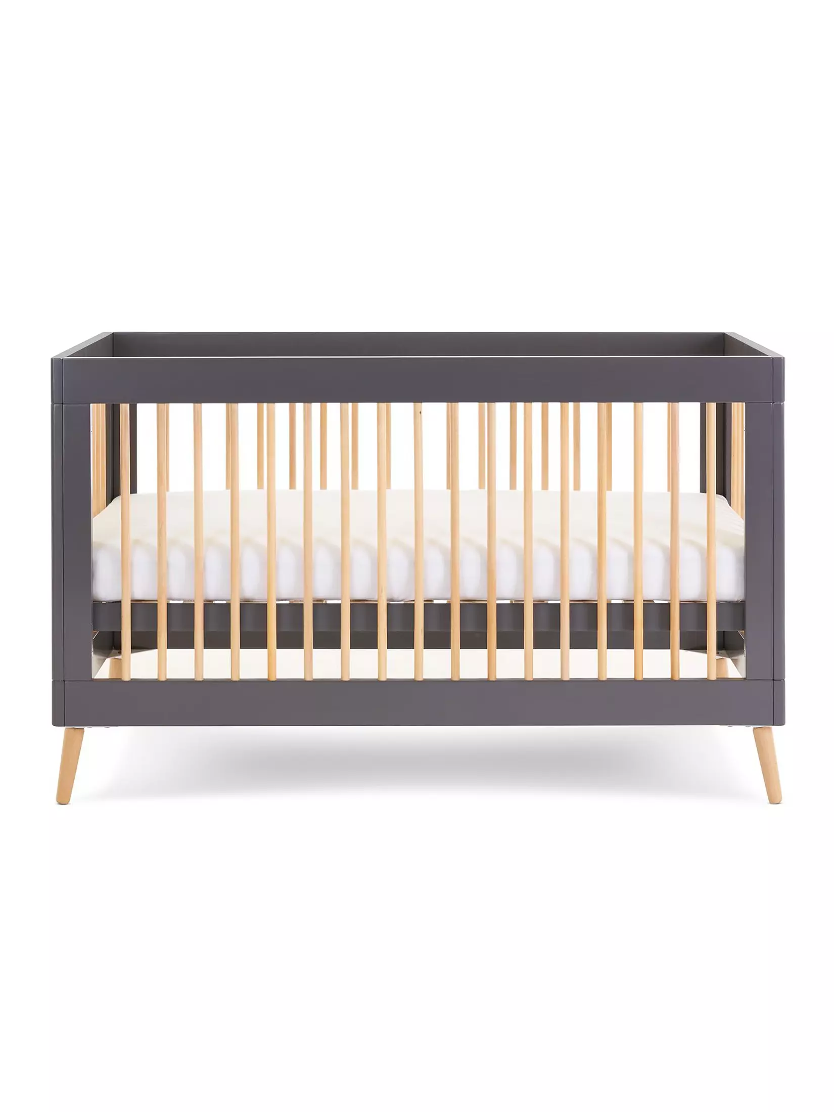 Solace Slated Baby Cot 1 Solace Slated Baby Cot